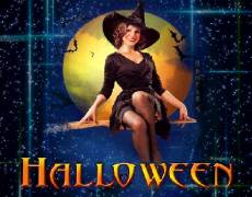 Очаровательная ведьма Хэллоуин