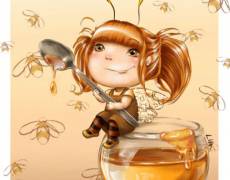 Анимация с медовым спасом